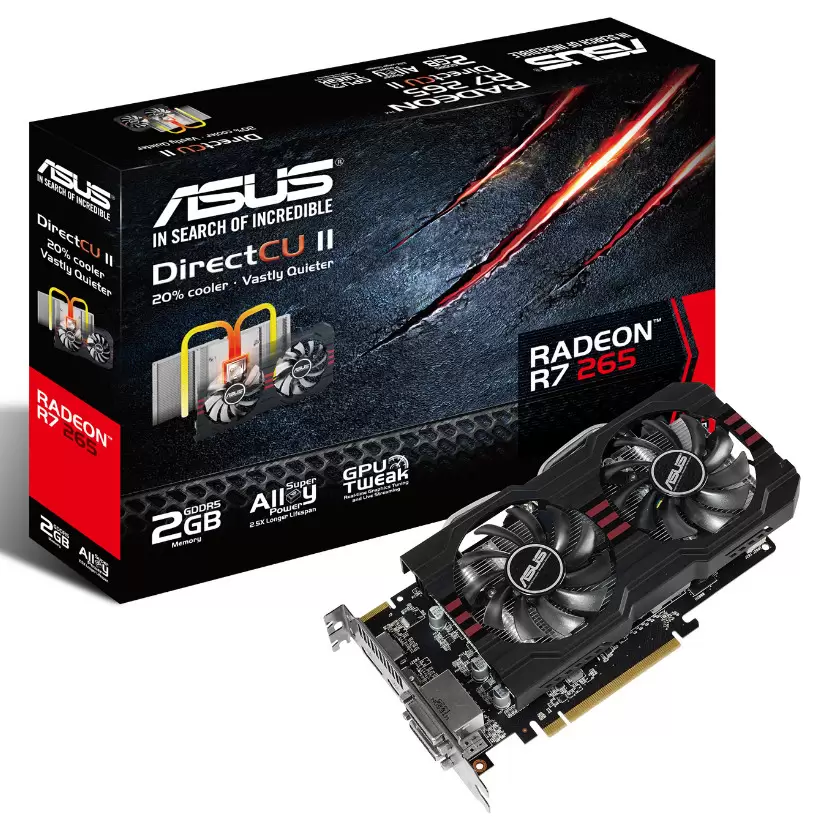 ASUS R7 265 DirectCU II 01