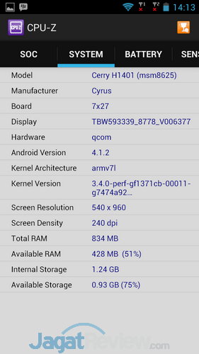 Review Cyrus Cerry Slim: Android Quad Core Murah Berlayar Besar 4 Cyrus Cerry Slim CPUZ (1)