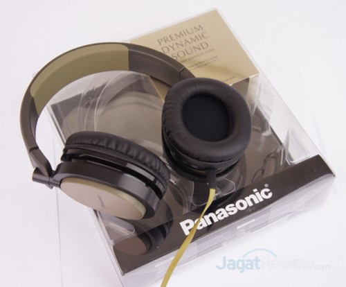 Panasonic RP-HX550 dilengkapi dengan Driver unit Neodymium Magnet berukuran 40mm.