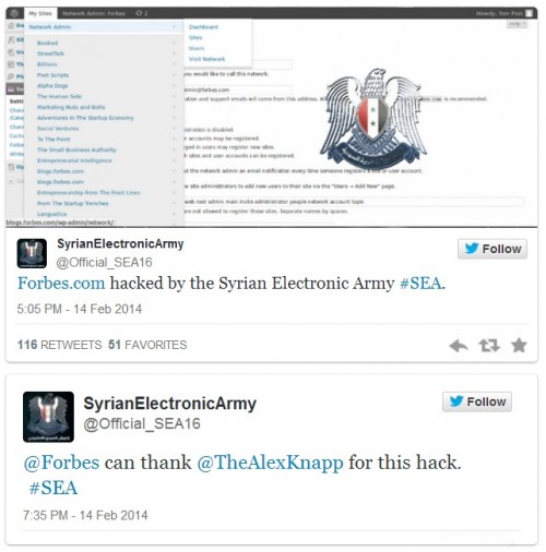 Hacker Syria Curi Data Jutaan Akun di Situs Forbes 2 Forbes Hacked