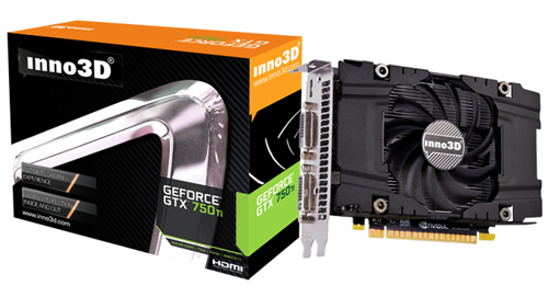 Parade VGA NVIDIA GeForce GTX 750 Ti 4 INNO3D GTX 750 Ti OC 1046 1111 5400