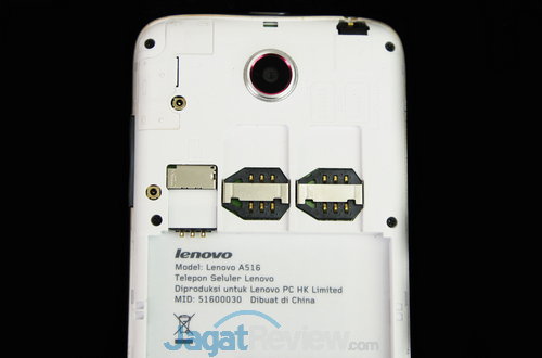 Review Lenovo A516: Smartphone Android Terjangkau Berdesain Premium 17 Lenovo A516 Slot dan Tombol 4