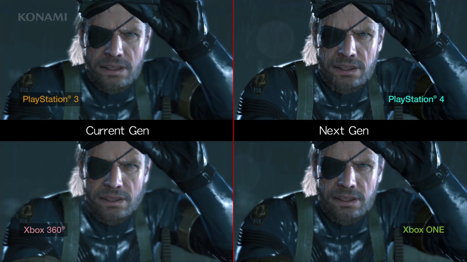 MGS V GZ video compare 1