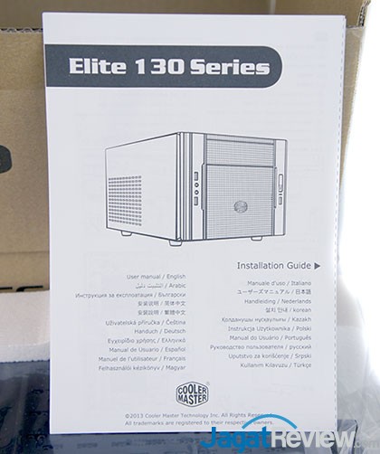 Preview Casing Cooler Master Elite 130 6 Buku Manual