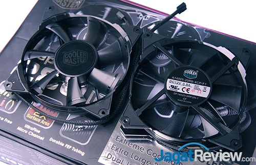Review Cooler Master Nepton 280L, Water Cooling dengan Radiator Ekstra Besar 16 2 buah JetFlo 140mm