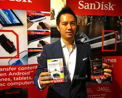 SanDisk Luncurkan Dua Flash Disk Baru 1 SanDisk Press Launch