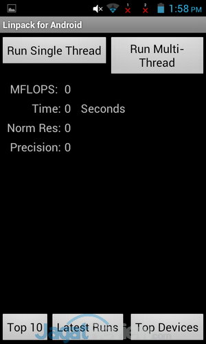 Sony Xperia C _ Linpack