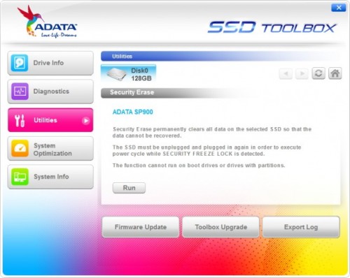 ADATA Meluncurkan SSD Toolbox 2 Utilities-645x514