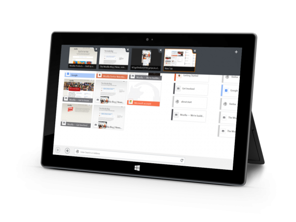 Firefox Beta Terbaru Siap Untuk Layar Sentuh 3