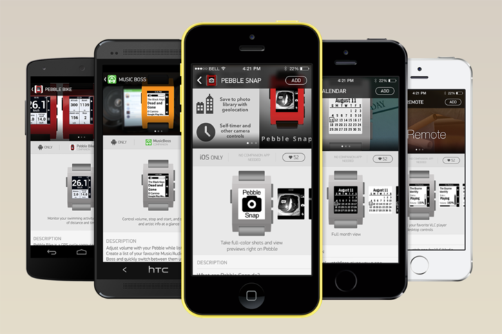Pebble Rilis Toko Aplikasi di iOS 5 phpjesvcl