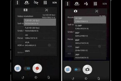 Sony Xperia Z2 Tawarkan Fitur Perekaman Video 4K 1 sony_z2_leaked_camera_settings_screenshot