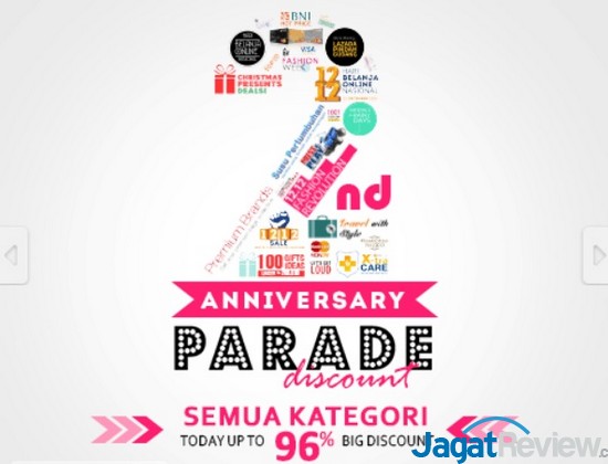 Rayakan Hari Jadi Ke-2 Lazada Gelar Parade Diskon! 2 2nd