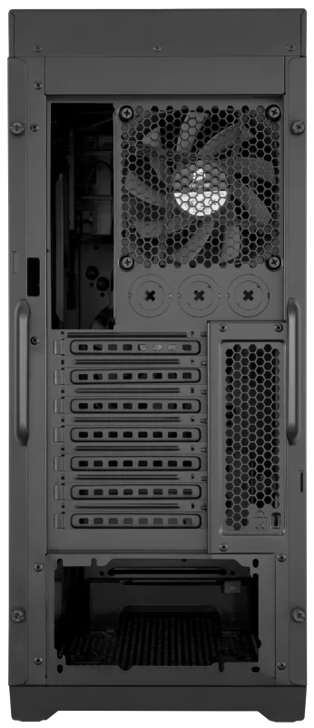 Corsair Rilis Casing Mid-Tower Obisidian 450D 5 450D_back_view