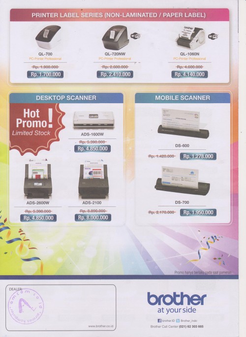 Mega Bazaar Consumer Show 2014: Promo Murah Ragam Aksesoris Komputer 4 BROTHER04