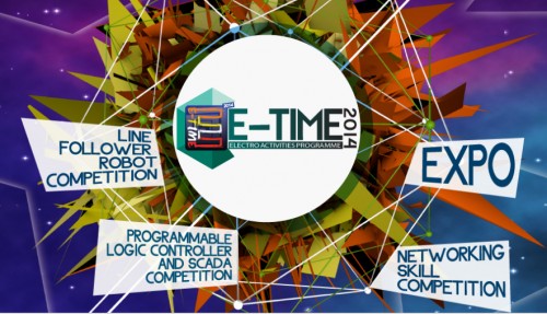E-TIME 2014: Pameran dan Kompetisi Teknologi Tingkat Nasional 1 E-Time 2014