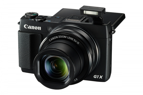 Canon PowerShot G1X Mark II Rilis Mei? 1 EC364_Front_onAngle_withFlash-andScreen