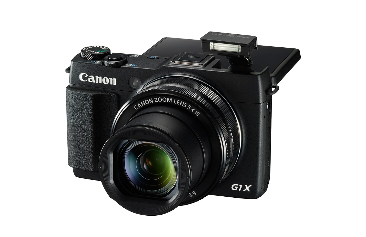 Canon PowerShot G1X Mark II Rilis Mei? 5 EC364 Front onAngle withFlash andScreen