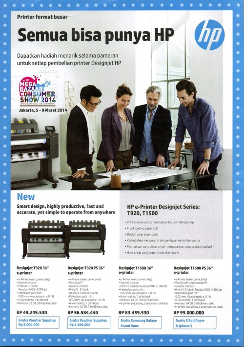 Mega Bazaar Consumer Show 2014: Promo Murah Ragam Aksesoris Komputer 9 HP_01