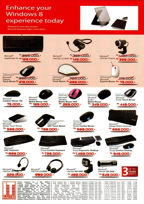 Mega Bazaar Consumer Show 2014: Promo Murah Ragam Aksesoris Komputer 14 MICROSOFT_02