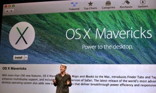40 Persen Pengguna Mac Sudah Gunakan Mavericks 1 Maverick