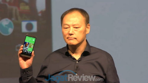 HTC One M8 dengan Duo Camera Resmi Diumumkan 2 Peter Chou with HTC M8