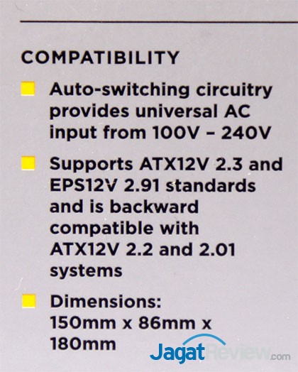 Hands-On Review Power Supply 1000 Watt Corsair RM Series: RM1000 22 SDSC05647