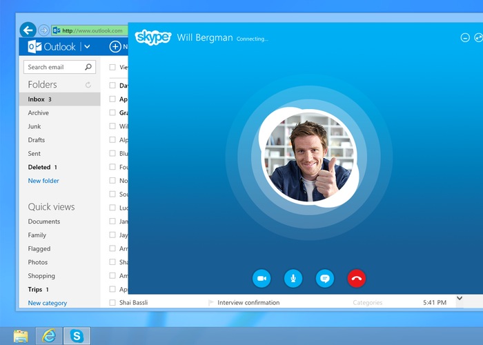 Skype untuk Microsoft Outlook Diluncurkan dengan Dukungan Video HD 1 Skype For Outlook