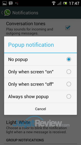 Tips WhatsApp: Memunculkan Notifikasi Pop-up di Android 6 Tips WA _ Notifikasi PopUp 05