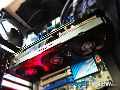 Review PowerColor PCS+ R9 290X: Dinginnya Hawaii XT Untuk Gaming Bertenaga 1 powercolor r9 290x pcs+ on system