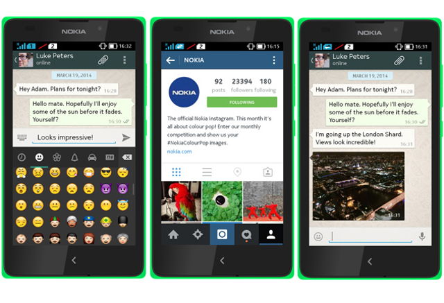 WhatsApp dan Instagram Hadir di Nokia X 17 whatsapp instagram