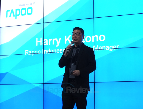 Rapoo Perkenalkan Jajaran Produk Peripheral Berteknologi Wireless 4 Harry Kartono, Country Manager Rapoo Technology Ltd. Indonesia