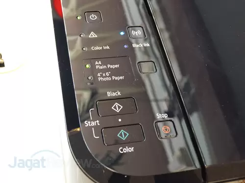 Canon Luncurkan Dua Printer All-in-One yang Serba Hemat 4 Tombol WiFi pada Canon Pixma E560