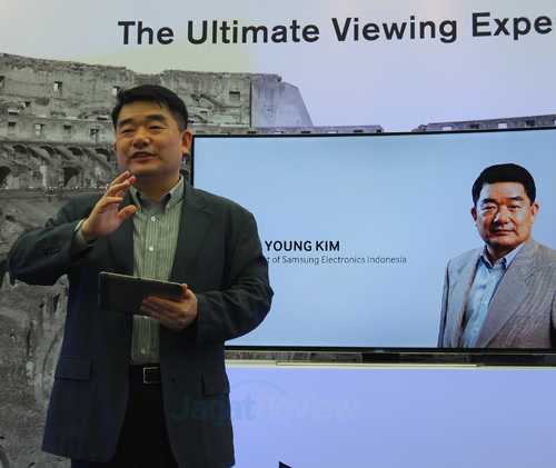 Samsung Resmi Luncurkan UHD 4K TV Berdesain Lengkung di Indonesia 7 Yoo Young Kim, President of Samsung Electronics Indonesia