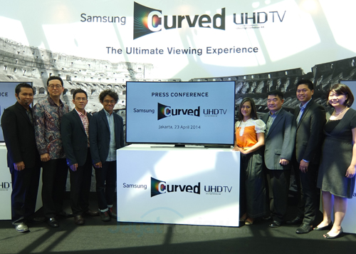 Samsung Resmi Luncurkan UHD 4K TV Berdesain Lengkung di Indonesia 1 DSCF4458