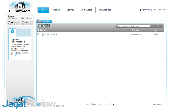 Hands-On HCP Anywhere: Cloud Storage & File Sharing dari Hitachi 3 Dashboard HCP Anywhere