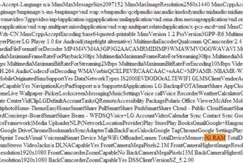Bocoran Spesifikasi LG G3 Kembali Muncul 3 LS990