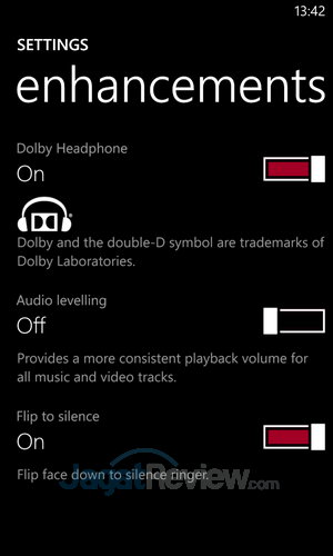 Review Nokia Lumia 1020: Windows Phone 8 dengan Kamera Terbaik 4 Nokia Lumia 1020 - Dolby
