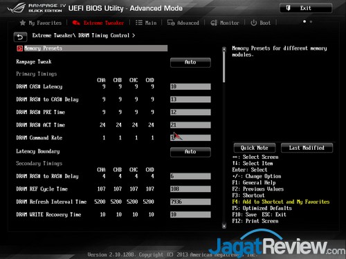 Overclocking Review: ASUS ROG Rampage IV Black Edition 18 RIVBE_MEM_2
