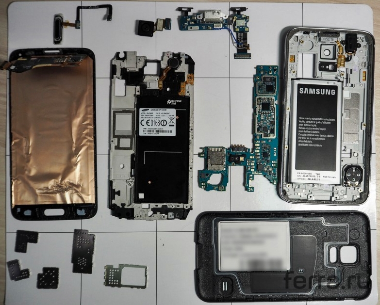 Biaya Komponen Galaxy S5 Lebih Mahal dari iPhone 5S 9 S5