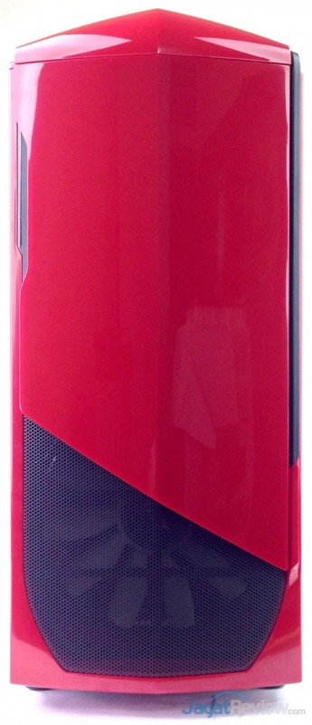 Sisi bagian depan casing