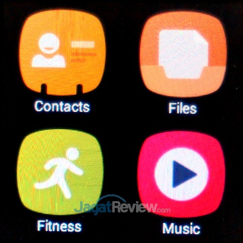 Review SpeedUp SmartWatch: Jam Pintar Android Kitkat Murah 16 SpeedUp Smartwatch - App Drawer