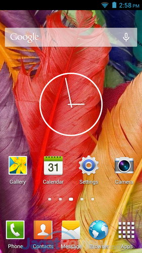 Review Wearnes ZeusPhone ZP-531: Smartphone Android Dua Jutaan Berlayar Besar 11 WEarnes Home (2)