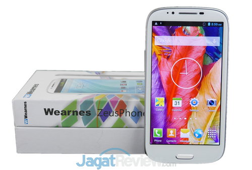 Review Wearnes ZeusPhone ZP-531: Smartphone Android Dua Jutaan Berlayar Besar 1 Wearnes Zeusphone 3