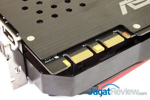 Review ASUS ROG MATRIX GTX 780 Ti Platinum Edition: Kombinasi VGA Gaming & Overclocking 9 asus rog matrix gtx 780 ti platinum edition sli fingers