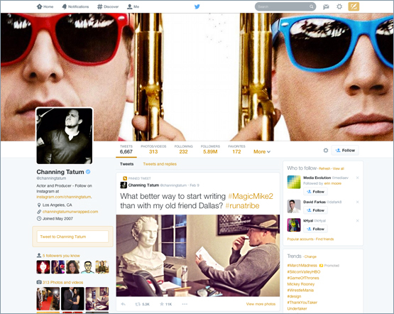 Tampilan Baru Twitter Mirip Facebook 33 channingtatum profile2