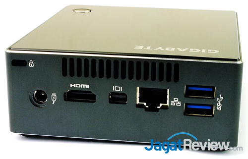 gigabyte brix bxi3h-4010 rear panel