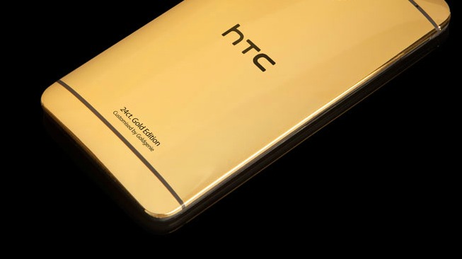 HTC One M8 Tersedia dalam Balutan Emas Murni 2 gold htc one 1 2