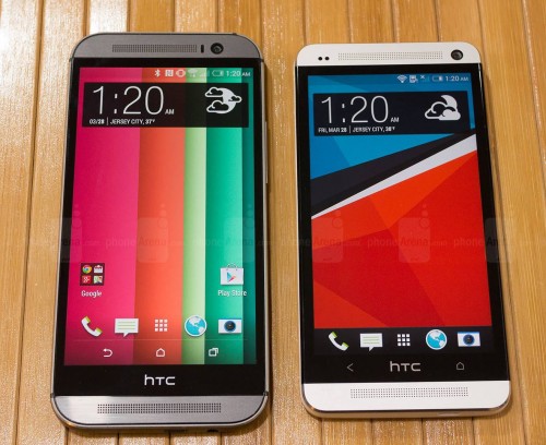 Sense 6 untuk HTC One Hadir Akhir Mei 1 Kiri: HTC One M8, Kanan: HTC One