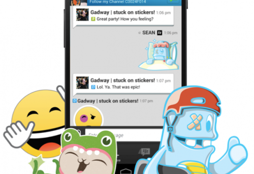 Update BBM 2.1 Hadirkan Sticker 1 stickers-610x420