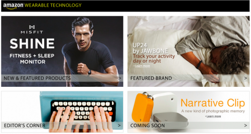 Amazon Luncurkan Toko Khusus untuk Wearable Devices 1 AMazon